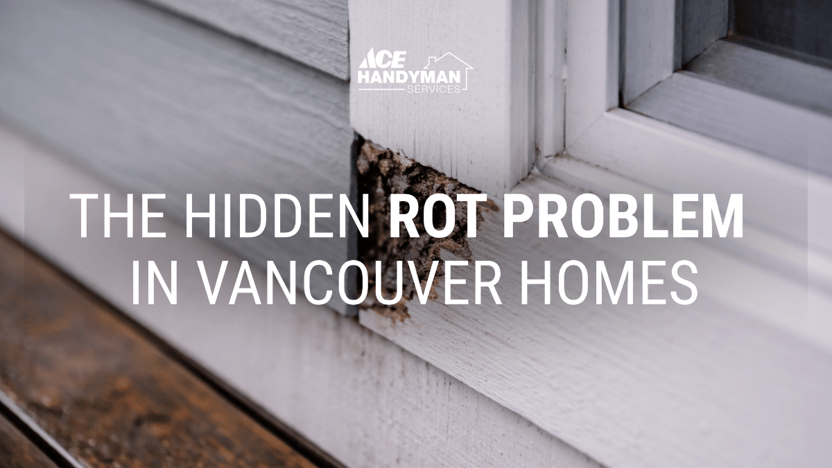 wood rot and water damage repairs vancouver homes